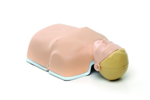 Laerdal Little Anne Stapelbara HLR-docka med QCPR-feedback — trådlös anslutning till QCPR-appen via Bluetooth