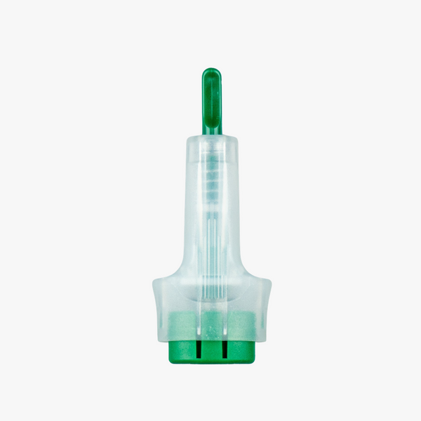Lansett Safety-Lancet 1,8 mm grön normal kapillärprovtagning