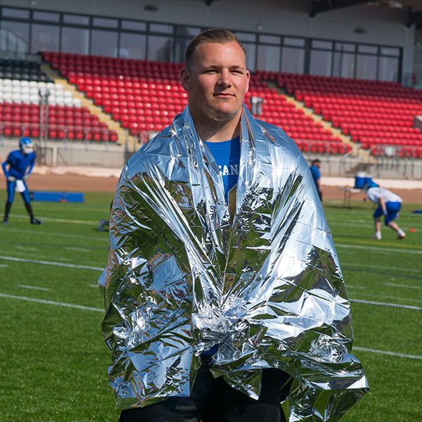 Räddningsfilt Steroplast – Emergency Silver Insulation Blanket — 130x210cm