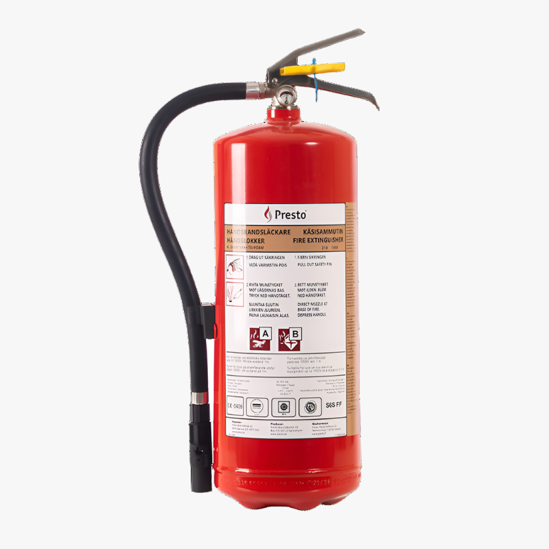 Skumsläckare Presto — S6SFF 6 liter klass 21A 183B