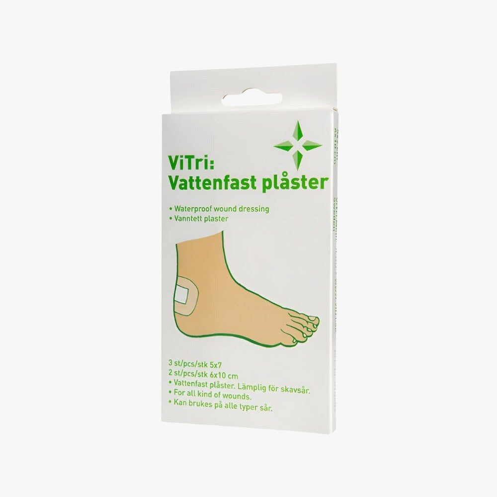Vitri Vitri Skavsårsplåster Vattenfast 5 x 7 cm 3 st och 6 x 10 cm 2 st