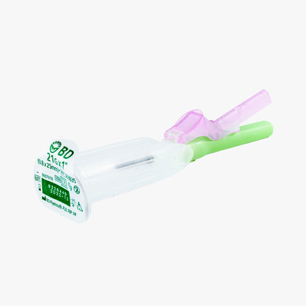 BD Vacutainer Eclipse Signal – 0,8x25mm 21G grön – 50 st