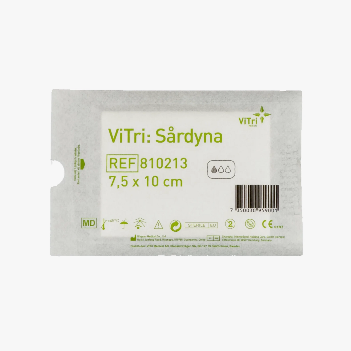 Vitri Kompress Steril 7,5 x 10 cm