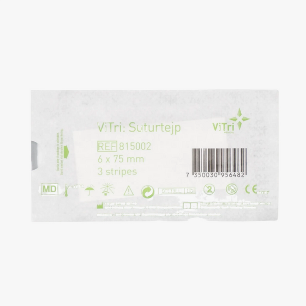 Vitri Suturtejp 6 x 75 mm 3 st