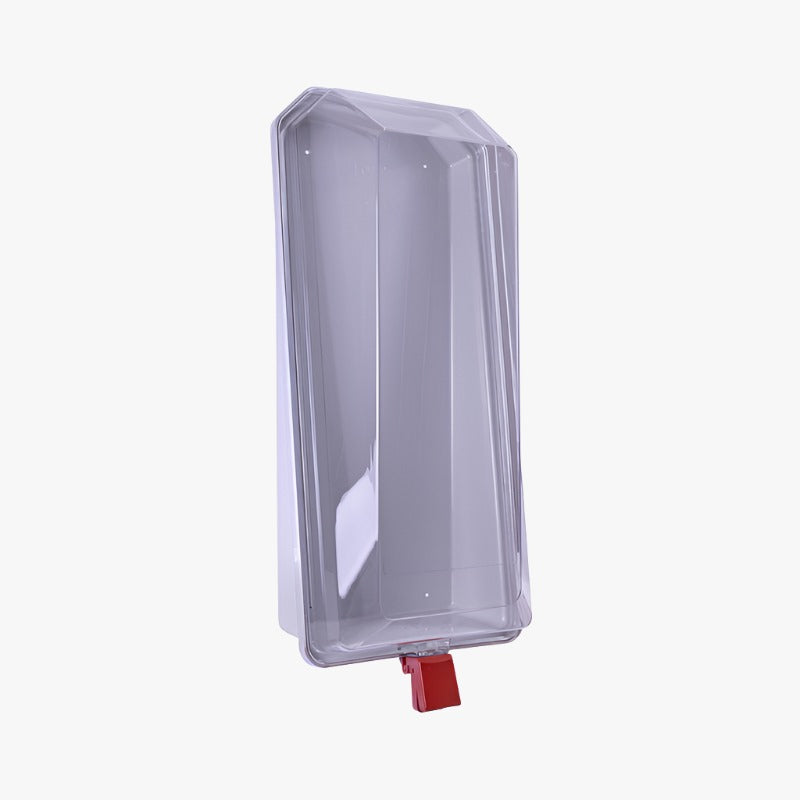 Släckarskåp Transparent