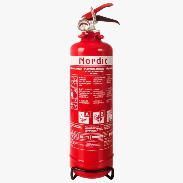 Pulversläckare Nordic P1N – 1 kg
