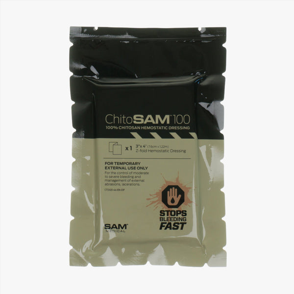 ChitoSAM Hemostasförband 7,6 x 122 cm Z-vikt