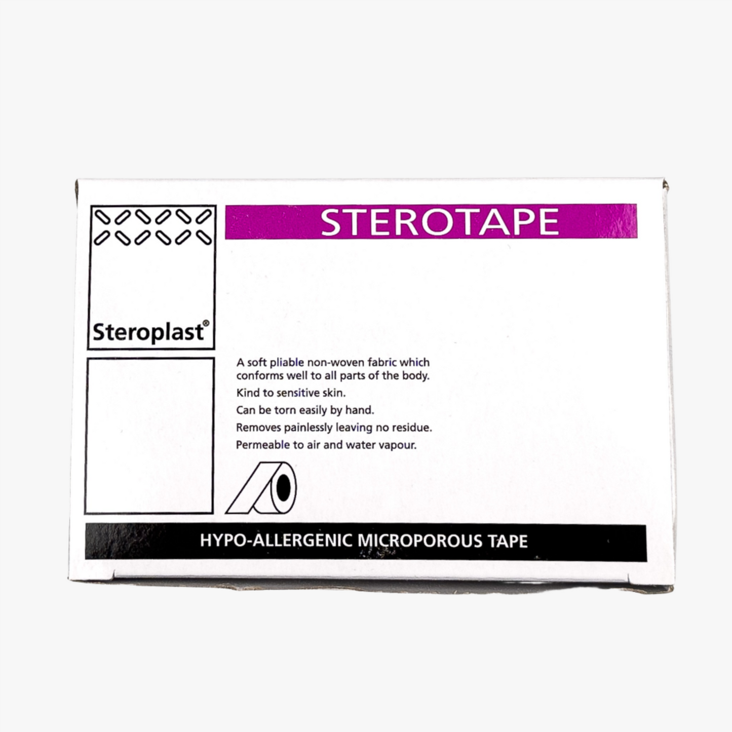 Stereotape Kirurgtejp 2,5 cm x 10 m 12 st