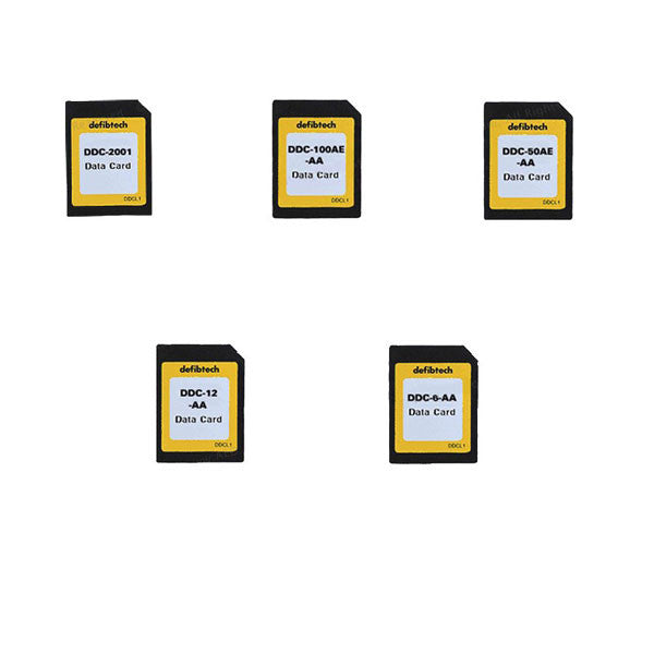 Defibtech medium data card (50-minutes, audio)