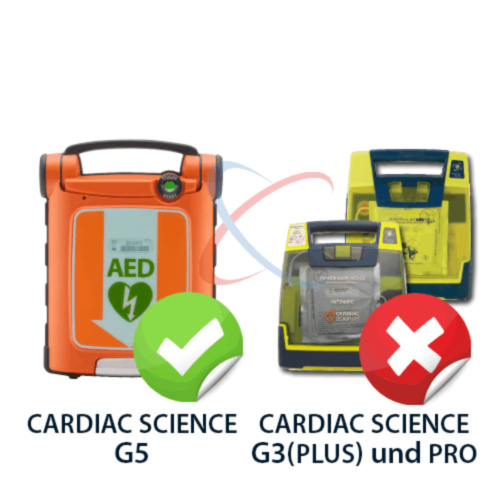 Cardiac Science Powerheart G5 övningselektroder
