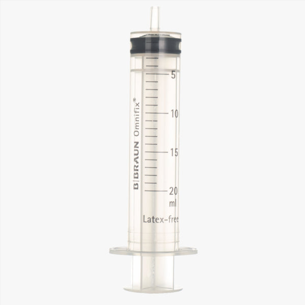 Syringe B Braun Omnifix Luer Solo 20 ml Graduation 1 ml Eccentric