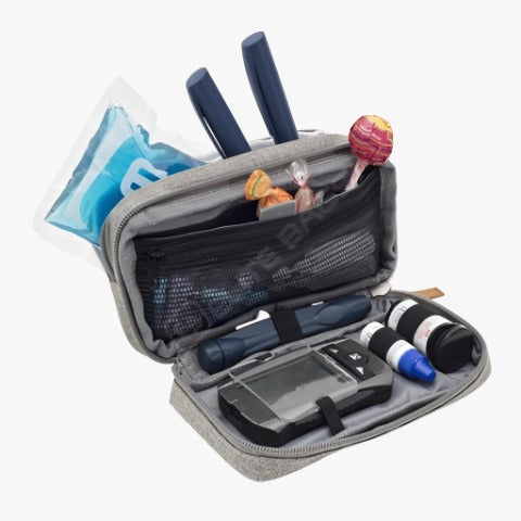 Elite Bags DIABETIC diabetesväska isolerad grå