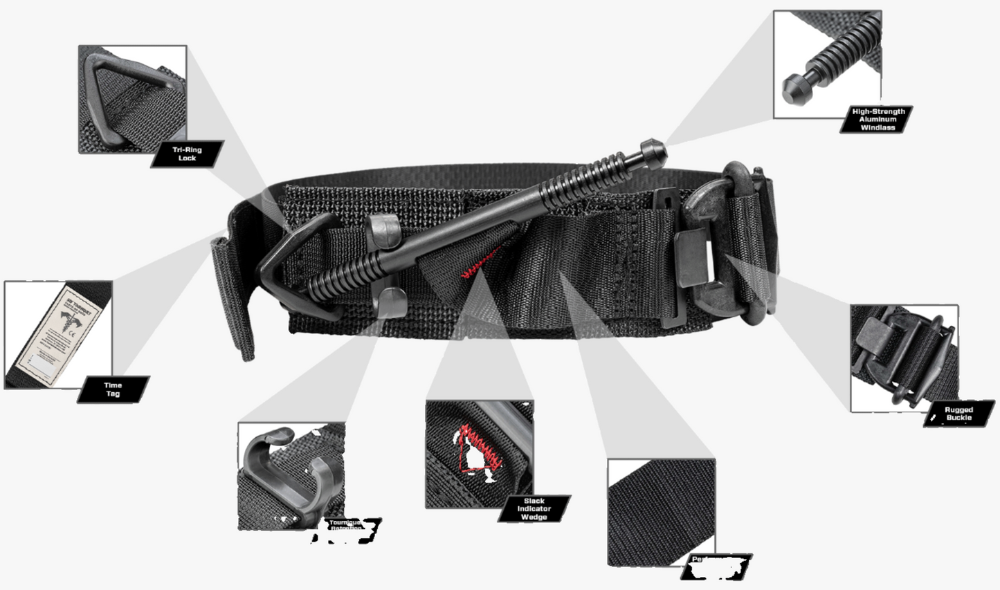 Tourniquet — SOF Tactical Tourniquet Wide — Svart