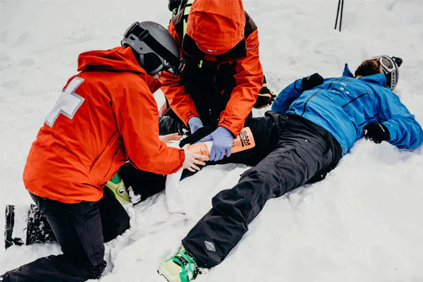 SAM Splint 18" Formbar Spjäla (45 cm, Orange/Blå)