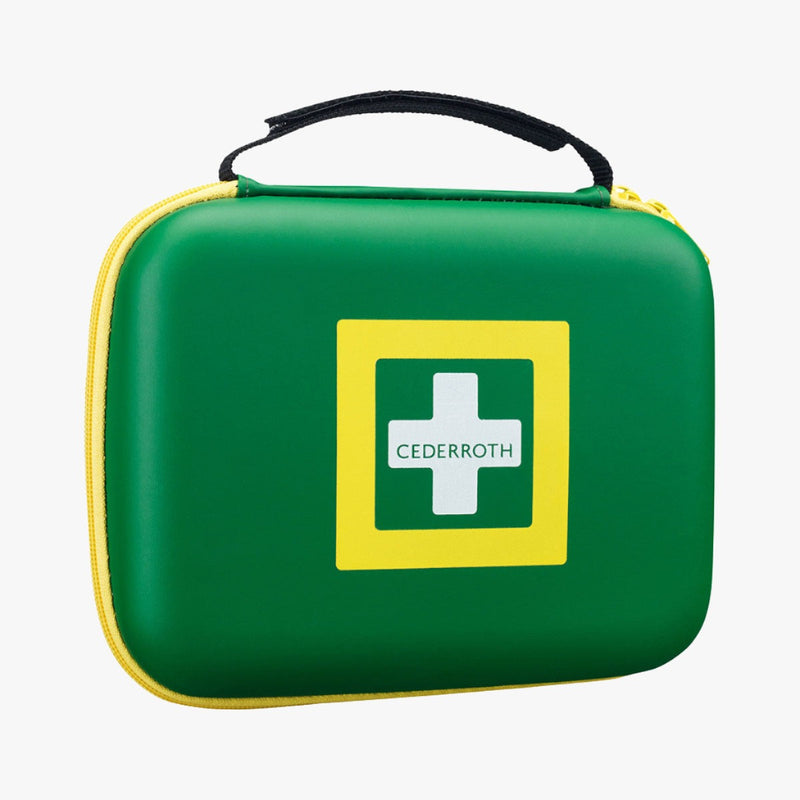 Cederroth First Aid Kit Medium — komplett första hjälpen-väska med plåster, blodstoppare och sårtvättare för arbetsplatsen