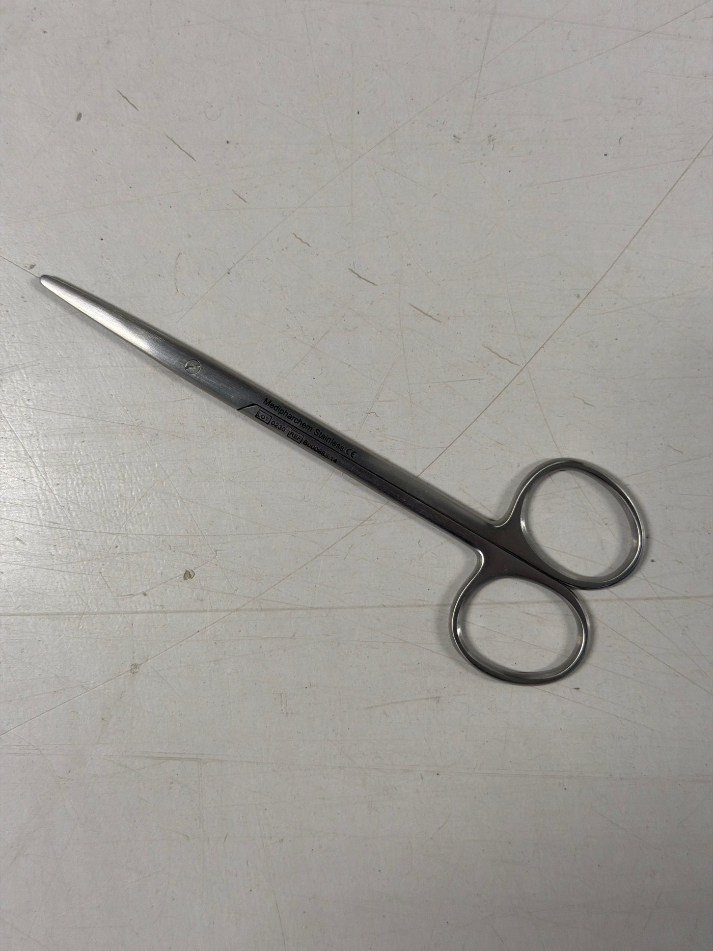 Metzenbaum Scissor BL/BL 14cm, STR, ss, 1