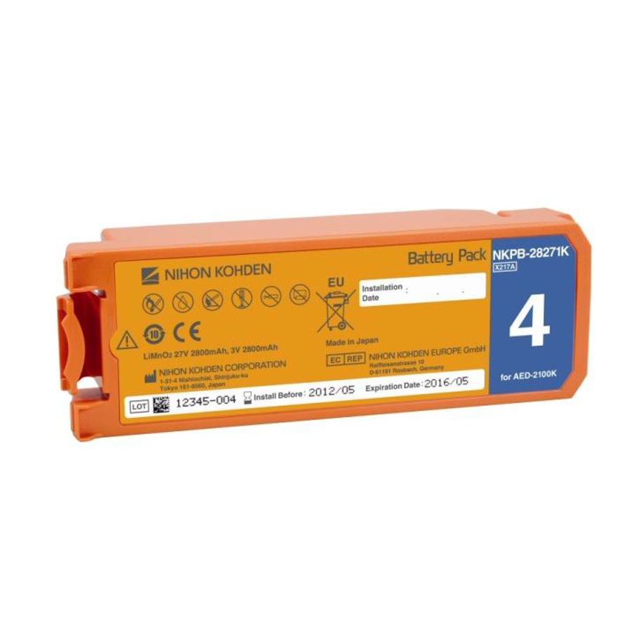 NIHON KOHDEN CARDIOLIFE AED batteri 2100 serien