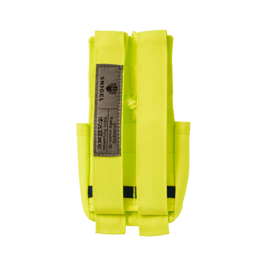 Snigel Radio pouch -15 HighVis Yellow