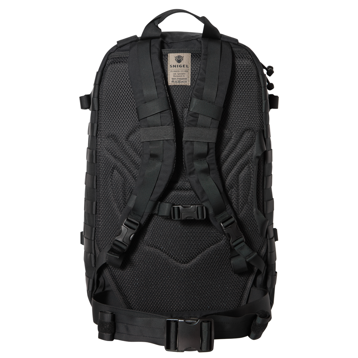 Snigel 40L Specialist Backpack -14 Black