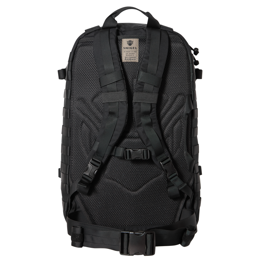 Snigel 40L Specialist Backpack -14 Black