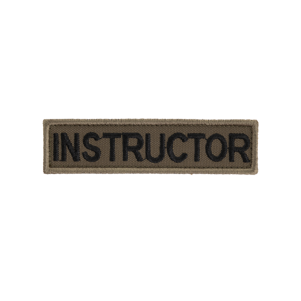 Snigel Instructor Patch Small -12