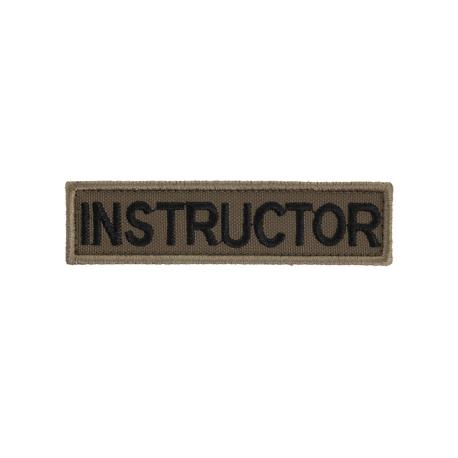 Snigel Instructor Patch Small -12