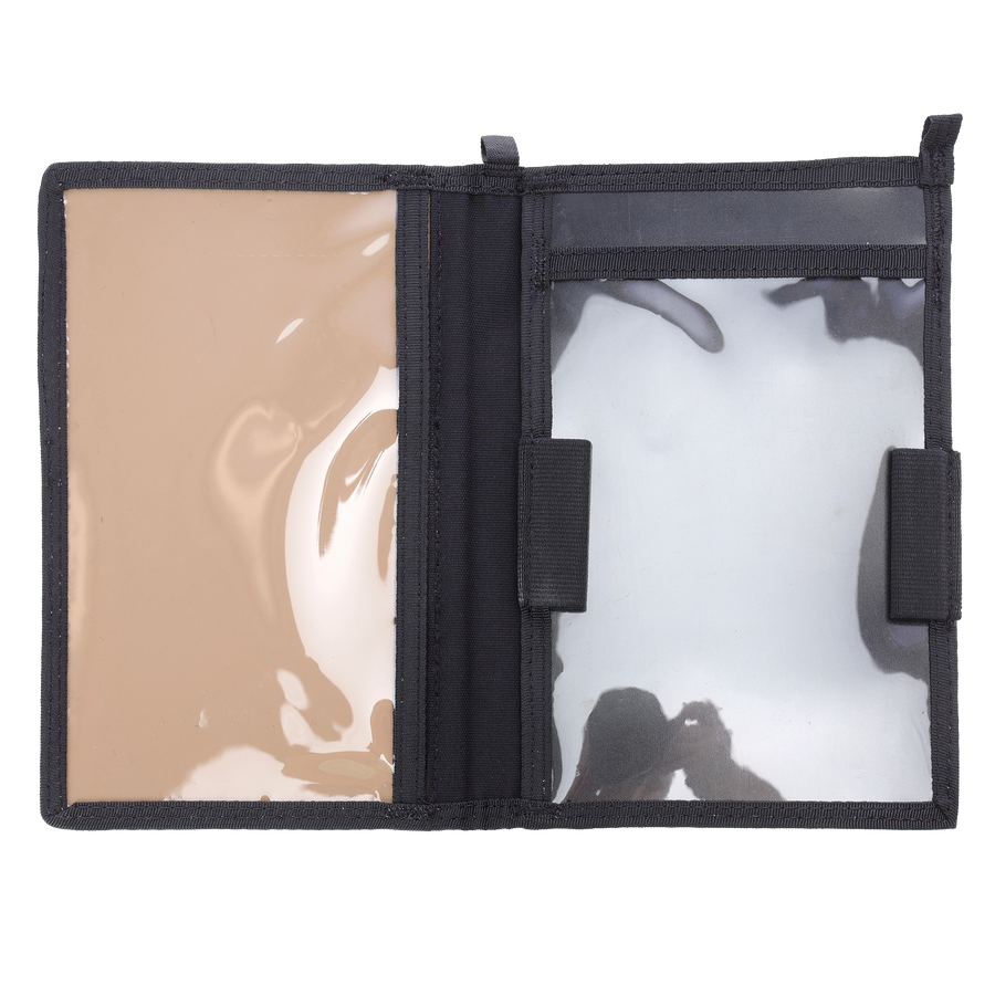 Police Notebook cover -10 svart