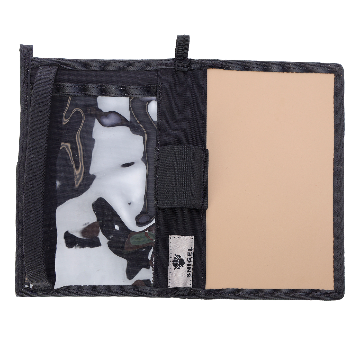 Police Notebook cover -10 svart
