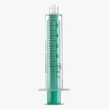 Spruta luer 2komp Injekt Solo – 10ml grad 0,5ml centrerad