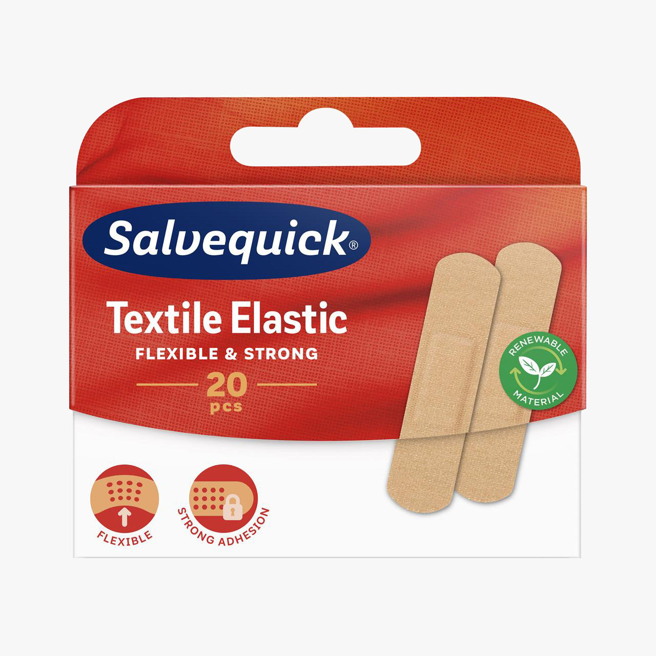 Salvequick Textile Elastic Medium 20 st