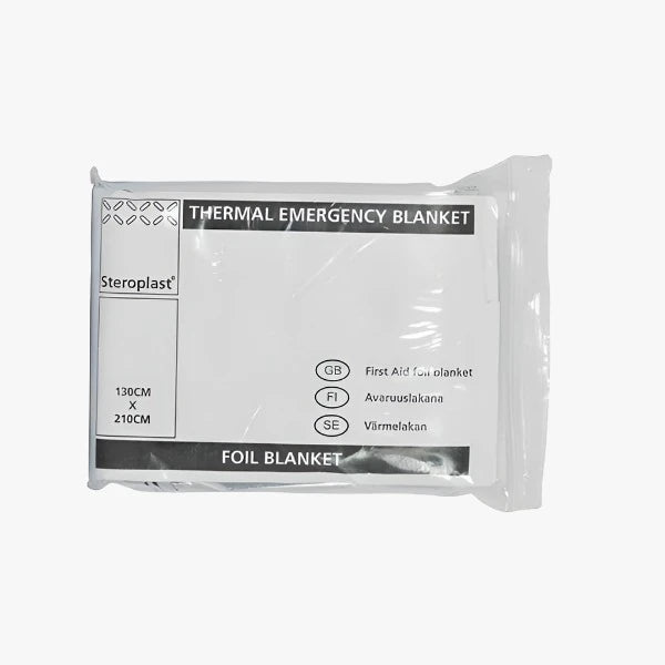 Räddningsfilt Steroplast – Emergency Silver Insulation Blanket — 130x210cm