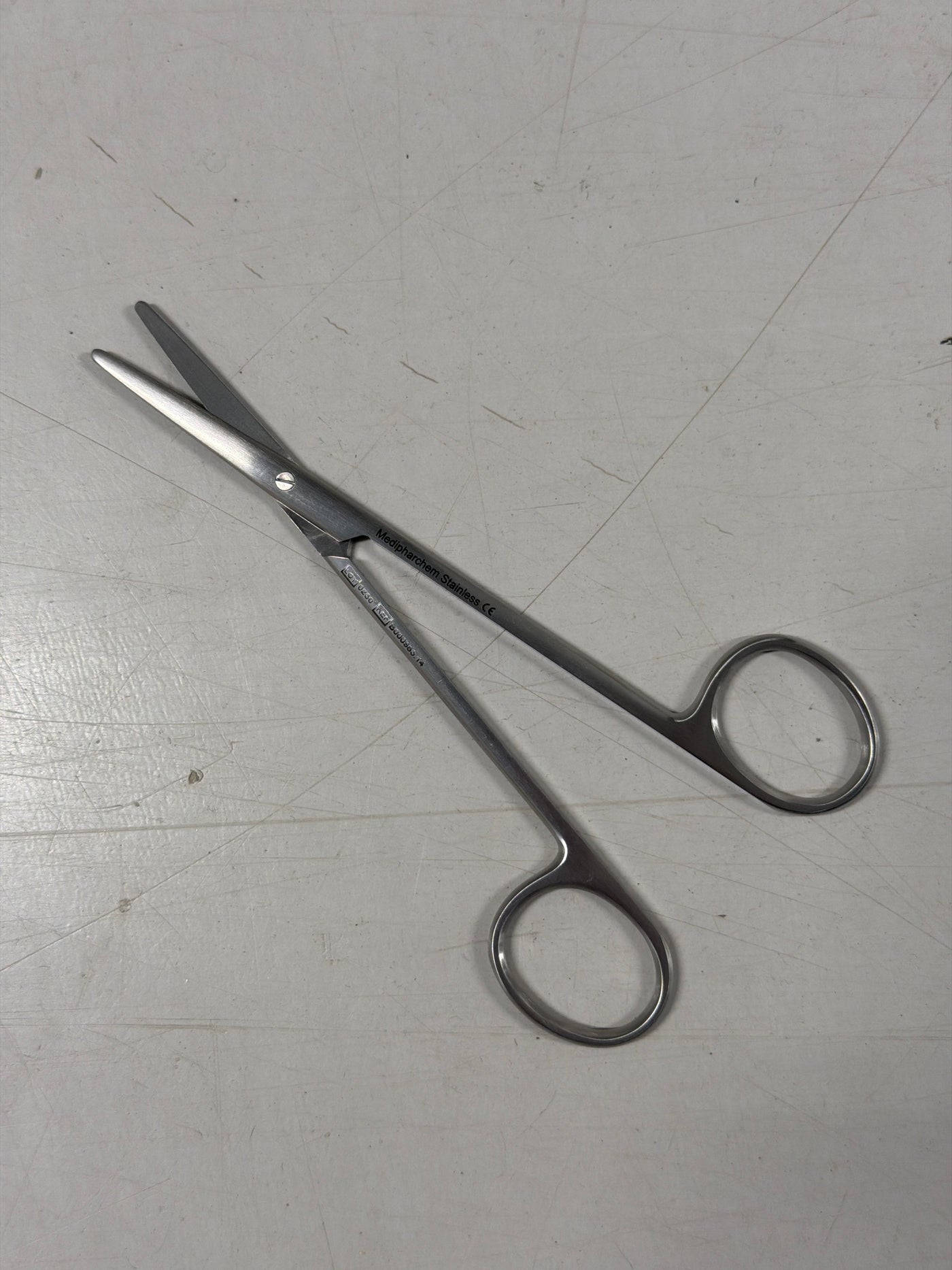 Metzenbaum Scissor BL/BL 14cm, STR, ss, 1