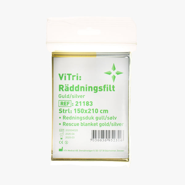 Vitri Rescue blanket Aluminum 150 x 210 cm