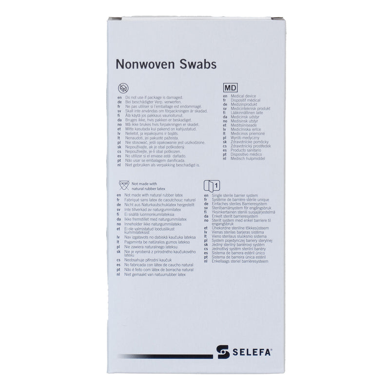 Selefa – Kompress nonwoven 4L 2p – 5x5cm steril – 140 st