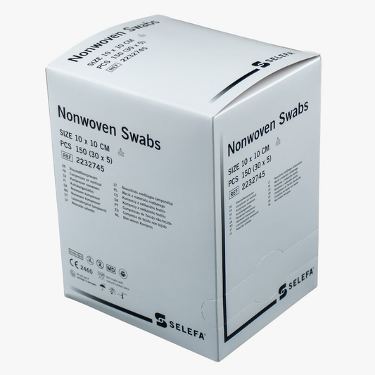 Selefa – Kompress nonwoven 4L 5p – 10x10cm steril – 150 st