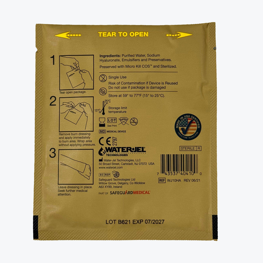 Water-Jel Tactical Burn Dressing 10x10 cm
