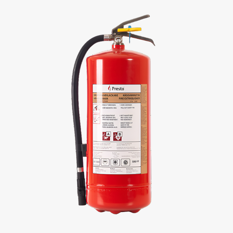 Skumsläckare Presto — S9SFF 9 liter klass 27A 233B