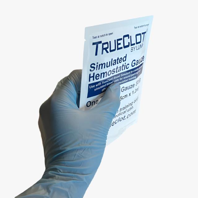 TrueClot Simulated Hemostatic Gauze