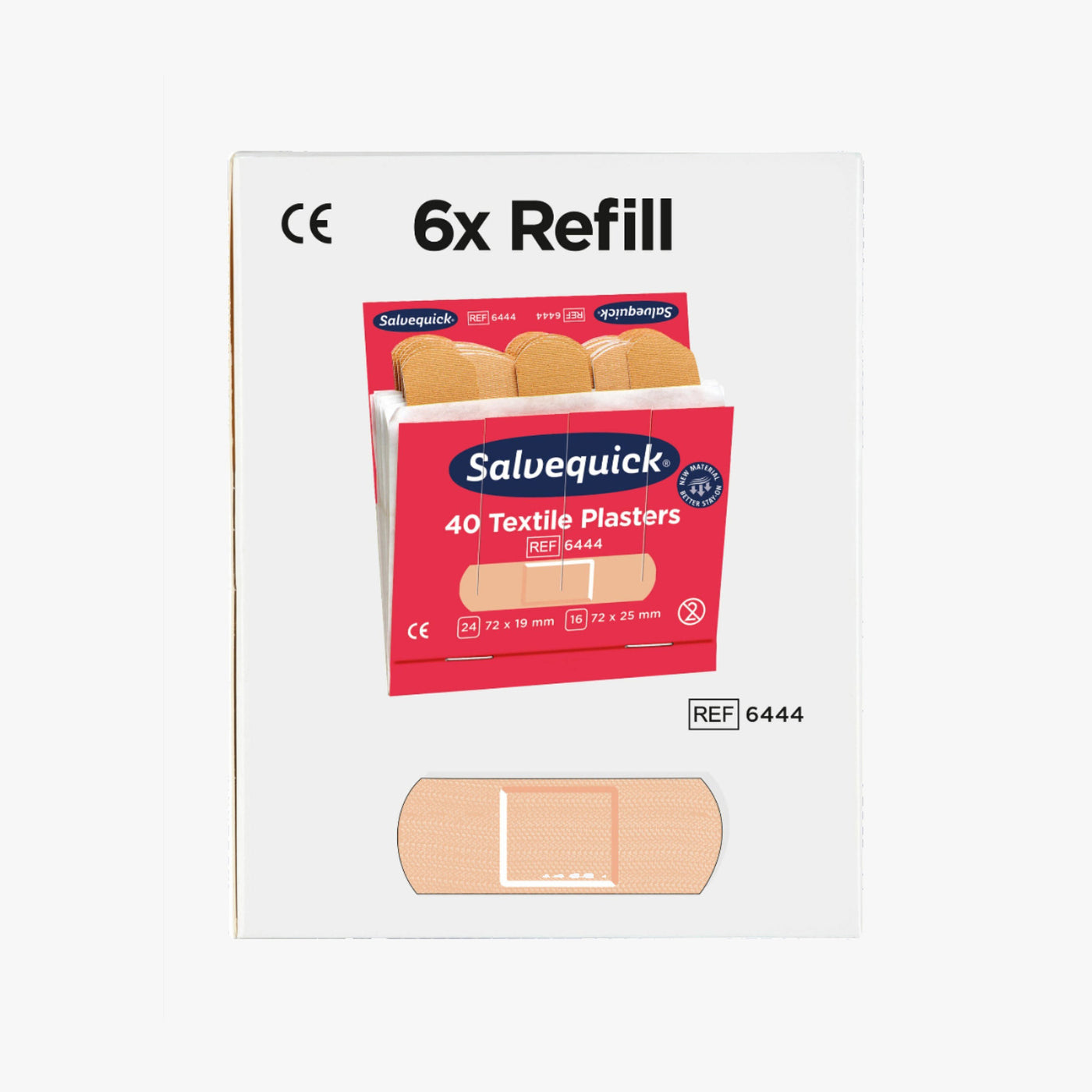 Cederroth Textilplaster 6 boxes
