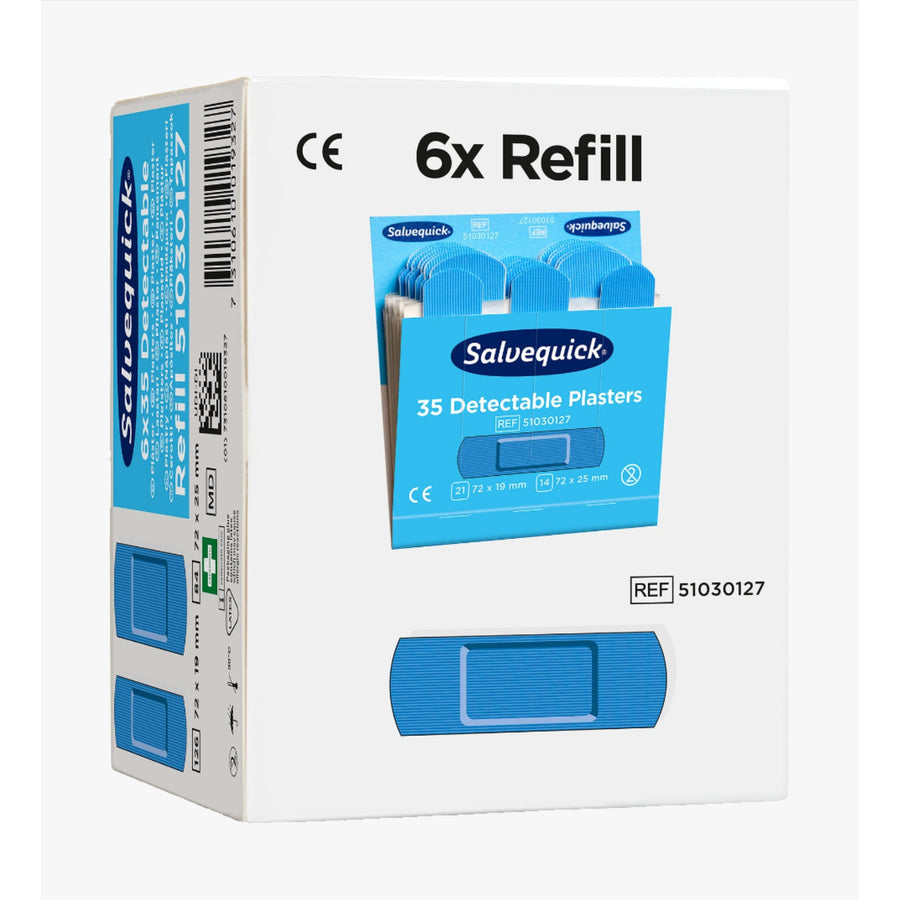 Cederroth Blue Detectable Plåster 6 paket