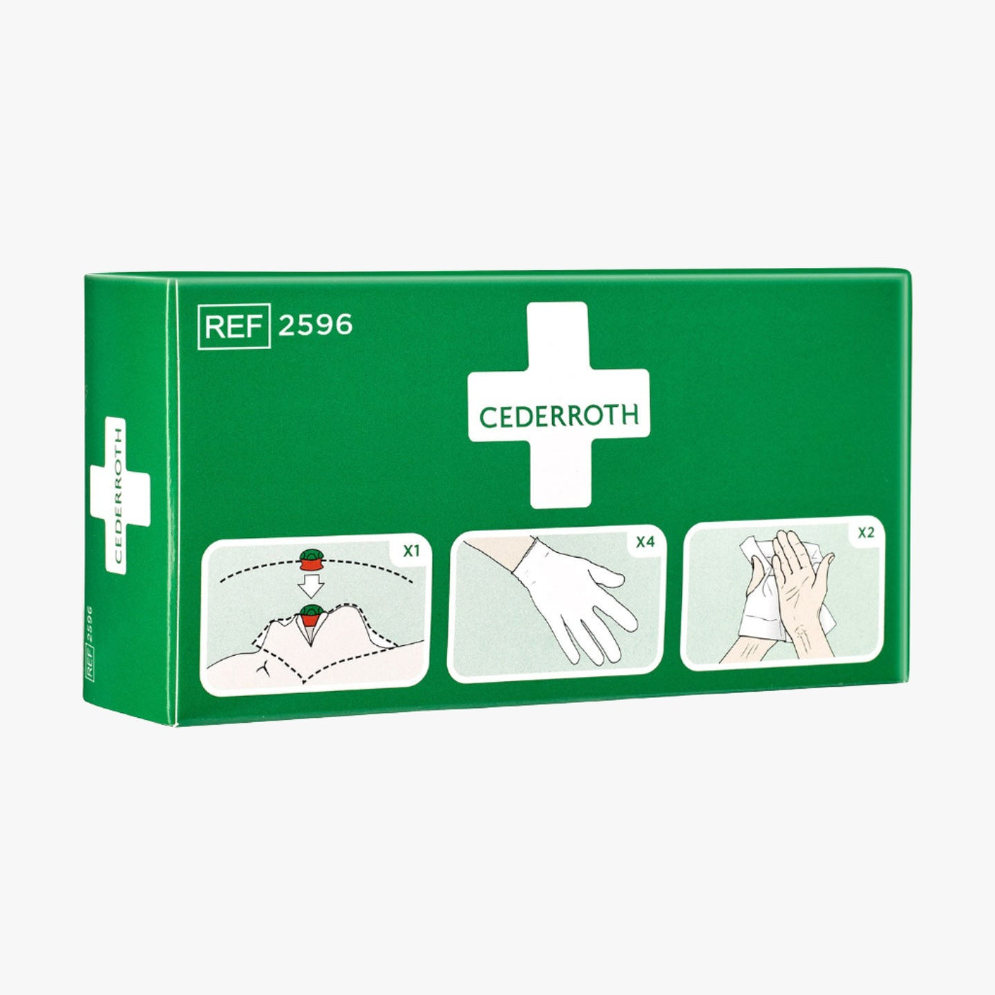 Cederroth Protective package with Breathing mask, Gloves, laundry