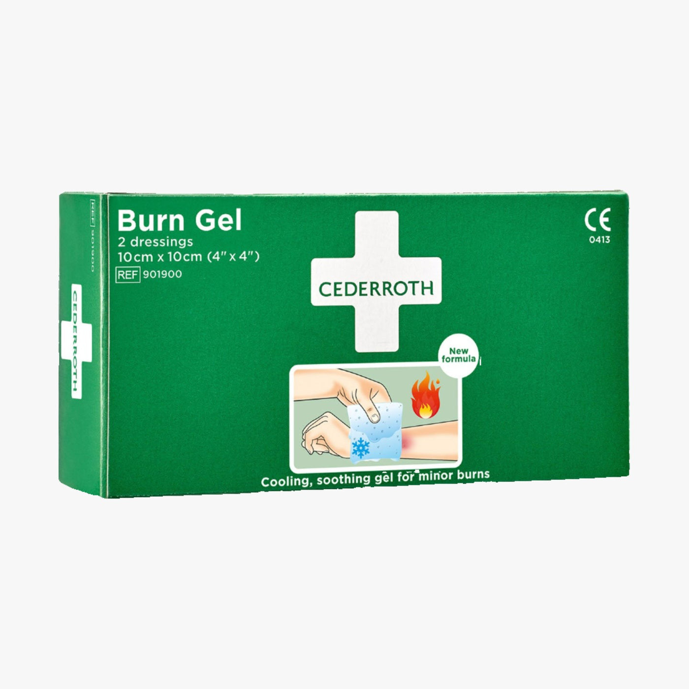 Cederroth Burn dressing 10 x 10 cm 2 pcs