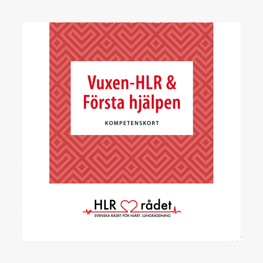 Kompetenskort HLR/Första hjälpen 50 st