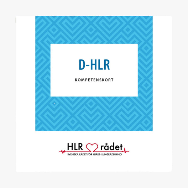 Kompetenskort D-HLR 25 st