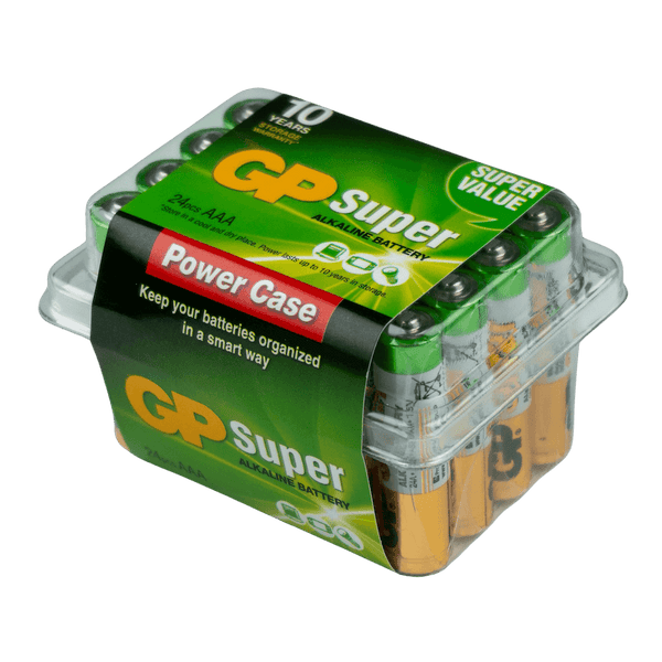 GP Batteri Super Alkaline AAA, 24A/LR03