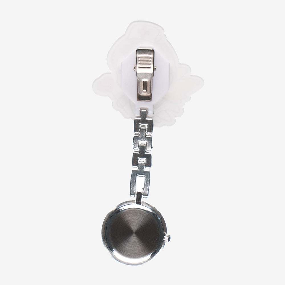 Nurse Clock Wings Figure