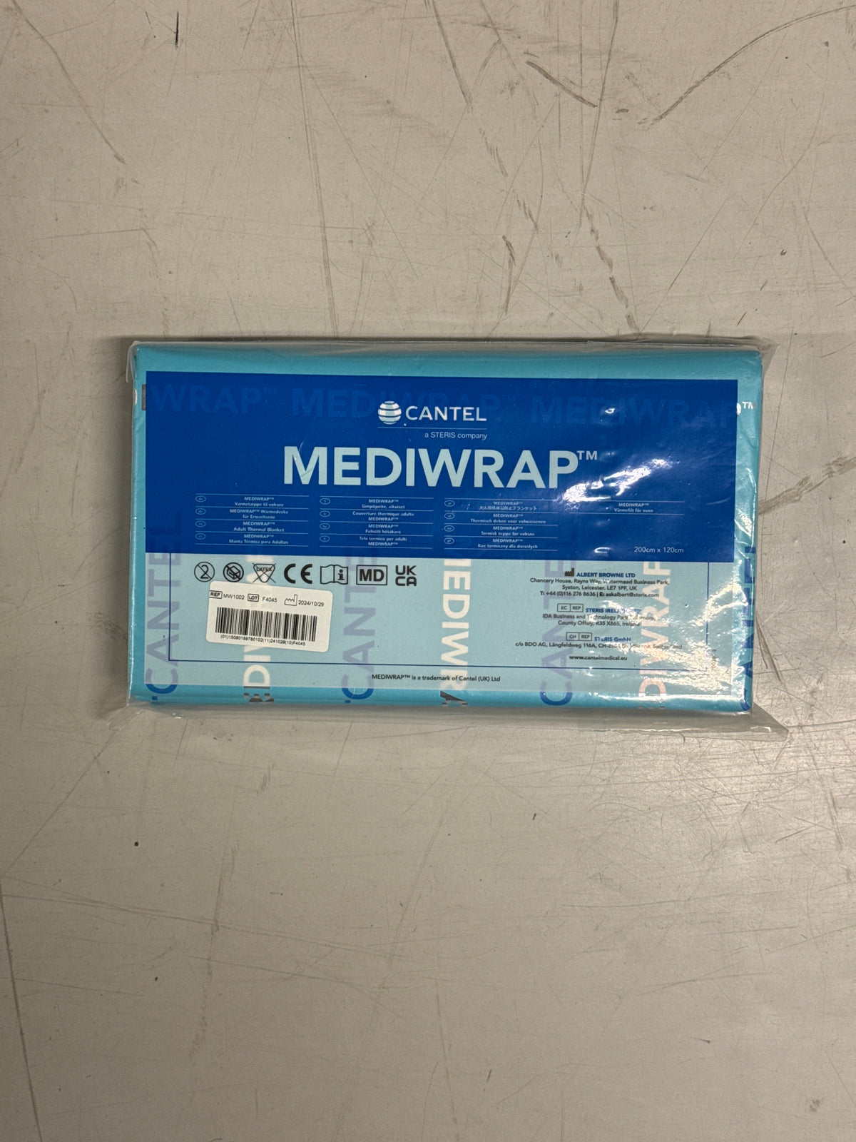 Pelastuspeite Mediwrap – Thermal Warming Blanket – 200x120cm