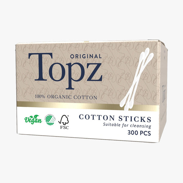 Topz Premium Original Organic Cotton Sticks Refill 160 st