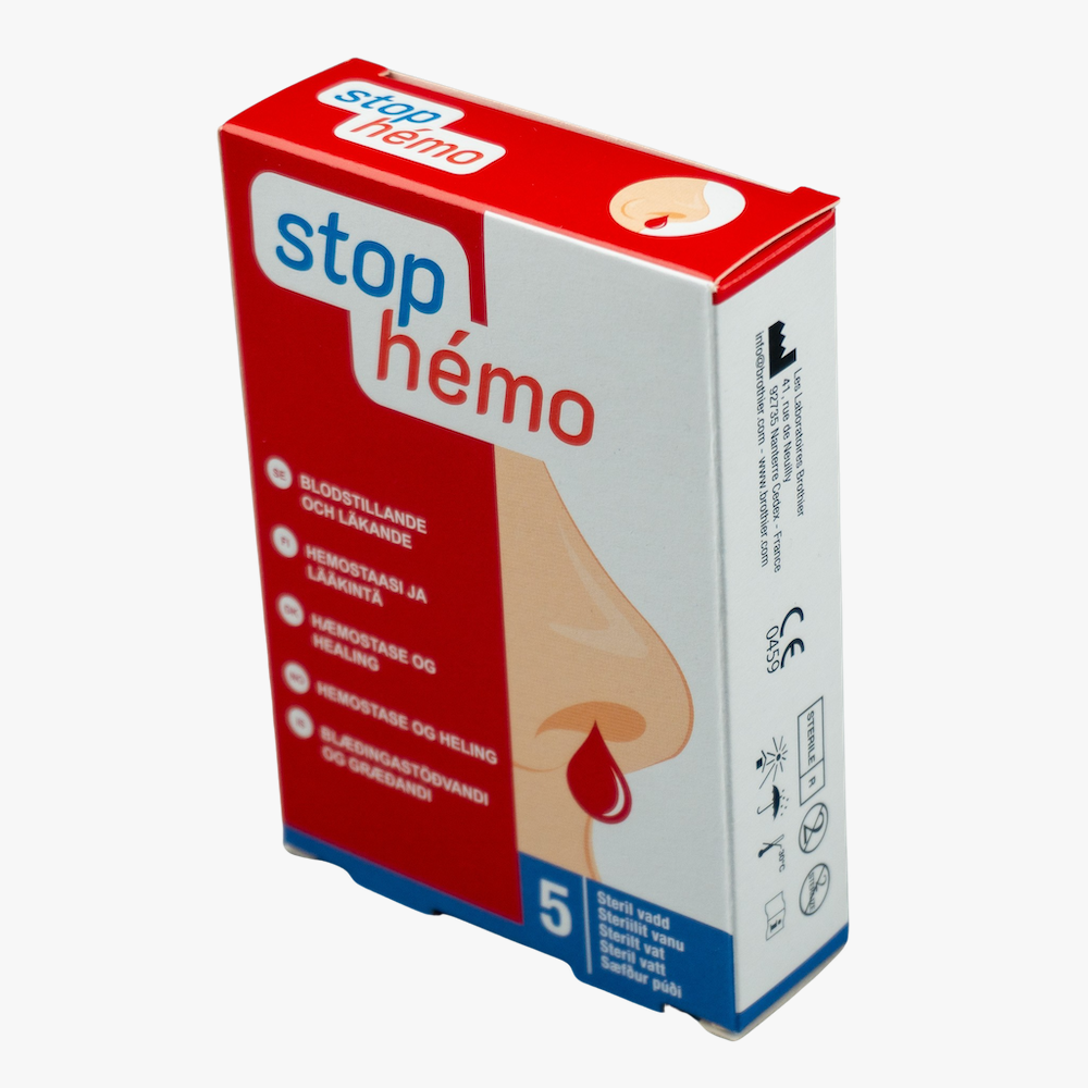 stop hémo Hemostatic Padding 5 pcs