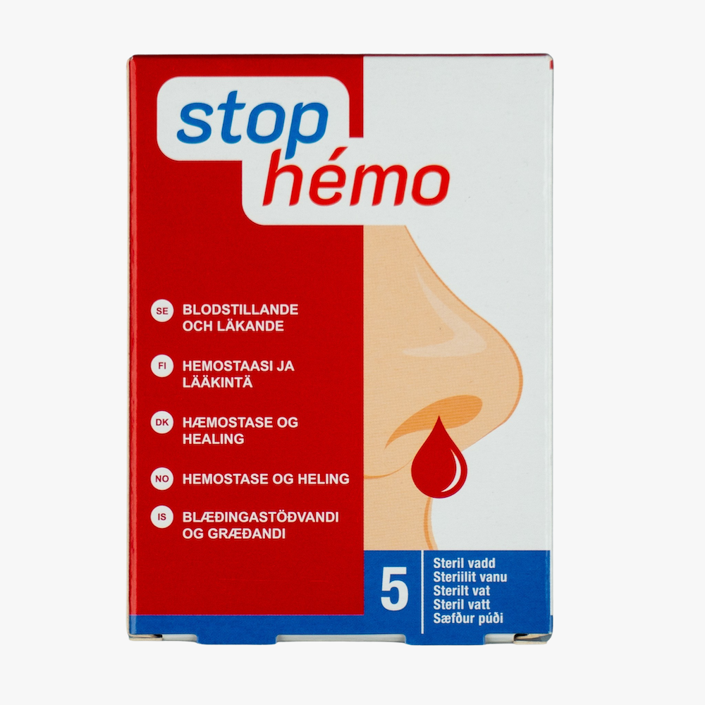 stop hémo Hemostatic Padding 5 pcs